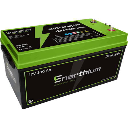 300 Ah 12v Battery Enerthium square