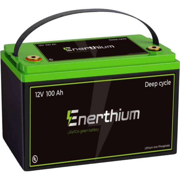 Enerthium Battery 12v 100Ah square